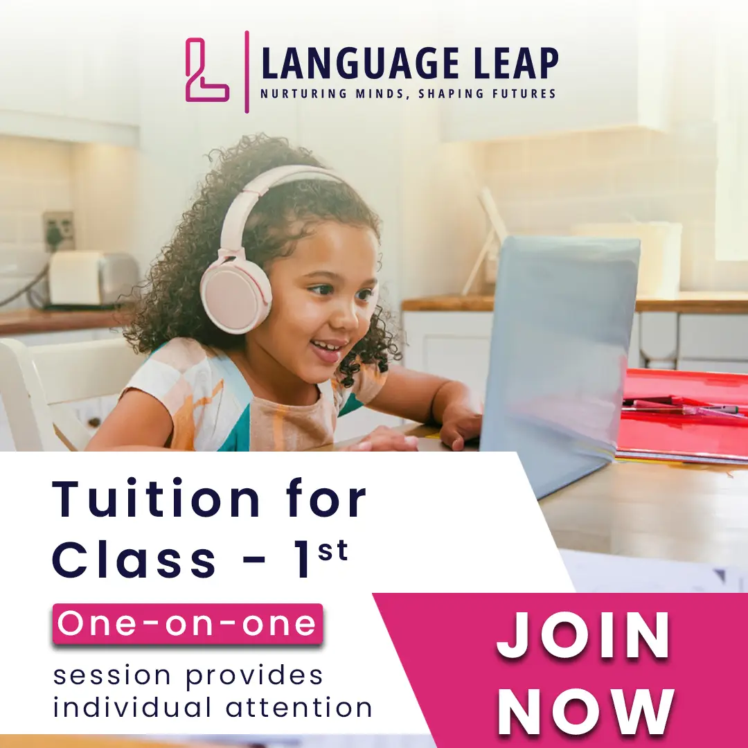 Tuition for Class 1 - Language Leap
