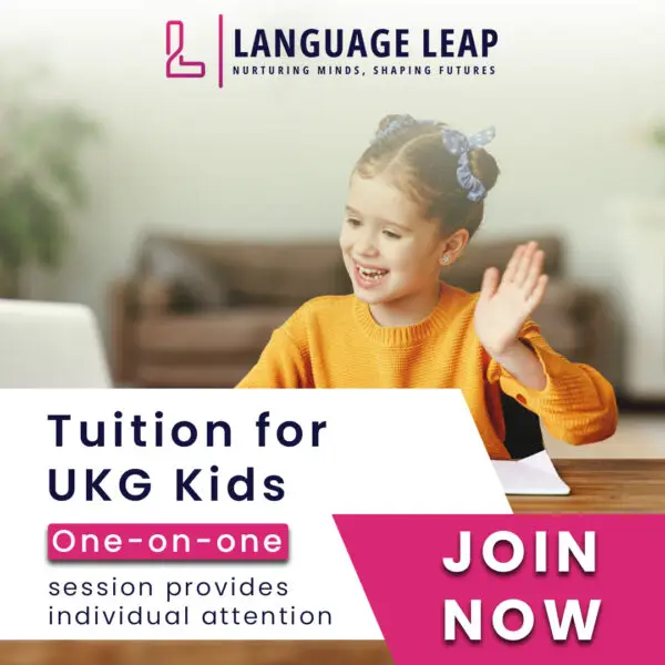 Tuition for UKG Kids